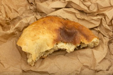 Tandır ekmek arkaplan dokusu kapat