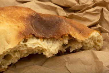 Tandır ekmek arkaplan dokusu kapat