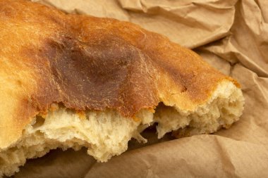 Tandır ekmek arkaplan dokusu kapat