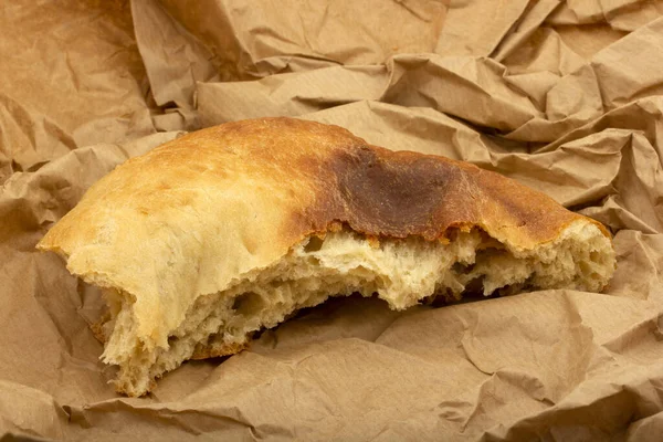 Tandoor Ψωμί Φόντο Υφή Close — Φωτογραφία Αρχείου