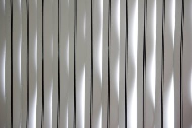 Closed Blinds. Sunlight Reflection.  Texture Background. clipart