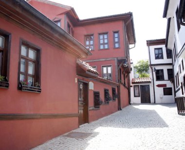 Geleneksel Anadolu Evleri. Eskisehir, Türkiye.