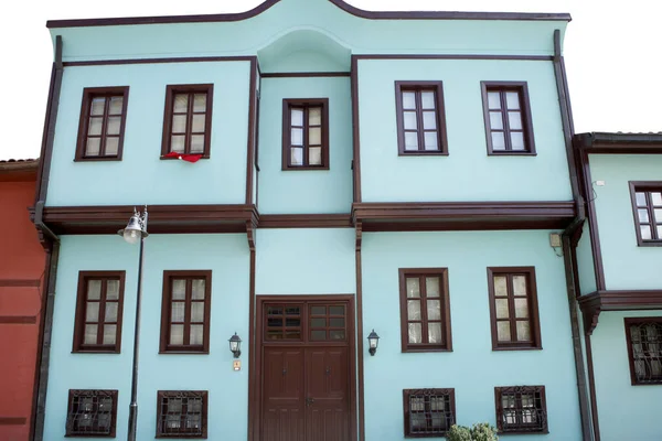 Traditionele Anatolische Huizen Eskisehir Turkije — Stockfoto