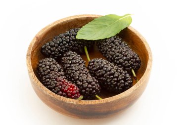 Taze ve olgun dut arkaplanı