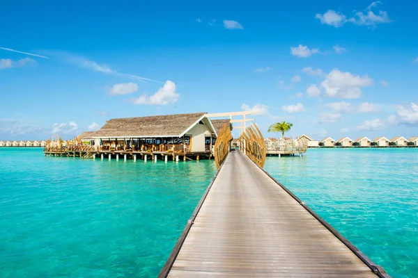 Zona Chill Lounge Restaurante Maldivas — Foto de Stock