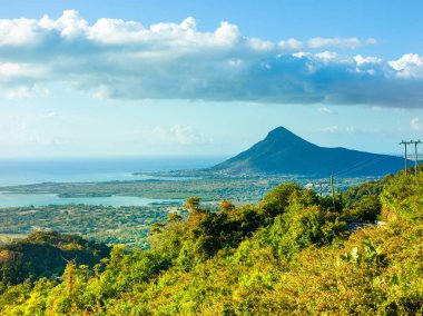 mauritius Adası'nın peyzaj