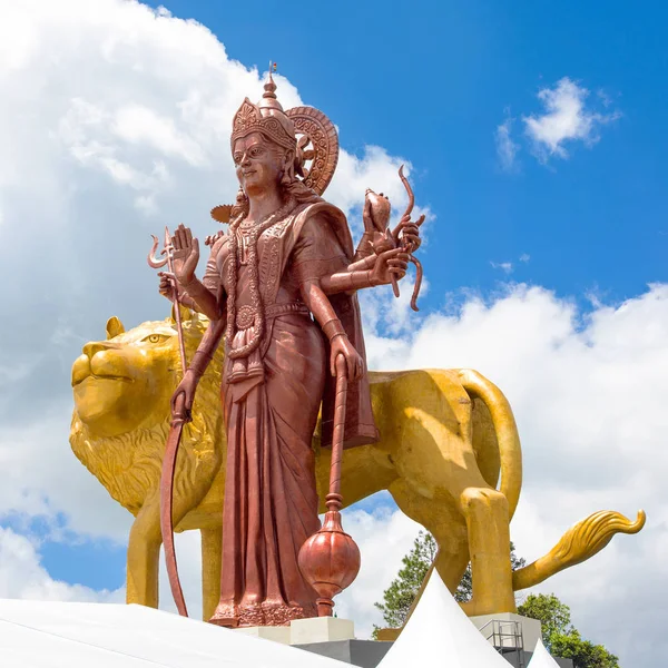세계에서 여신 Durga의 가장 높은 동상 — 스톡 사진