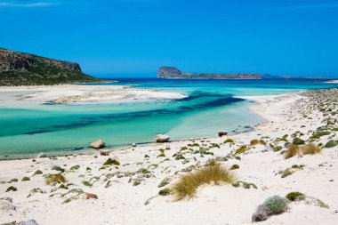 Güzel yaz manzara Girit güney kıyılarının