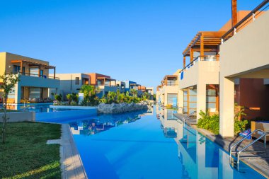 Güzel havuzu lagün lüks otel