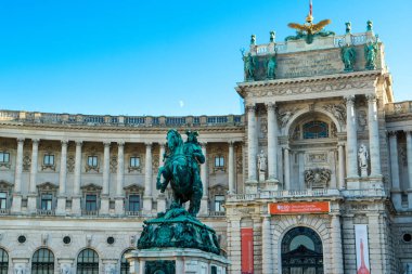 Kış manzara Neue Burg