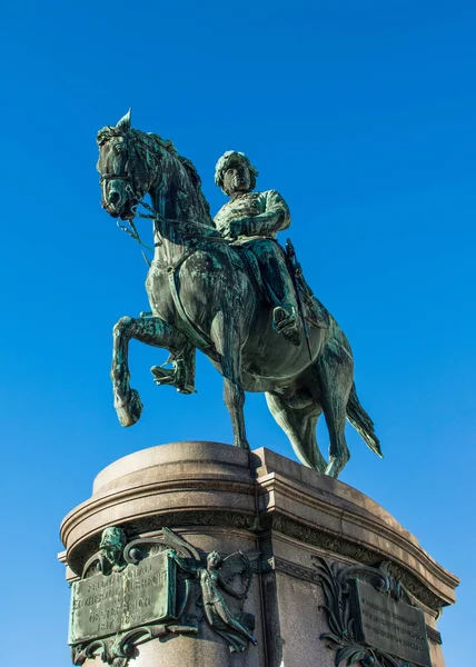 A szobor Albert főherceg — Stock Fotó