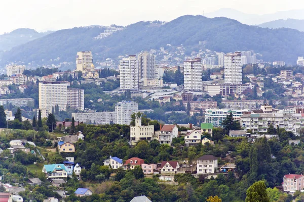 Panorama della città russa di Sochi — Foto Stock