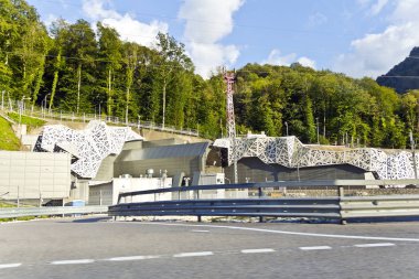 Tren bakım için teknik bina