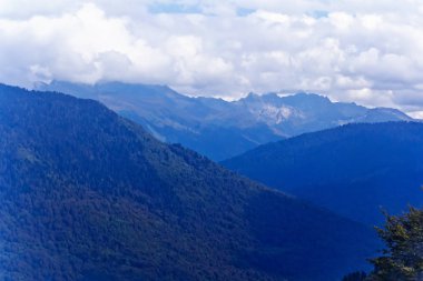 Rusya mavi Kafkas Dağları