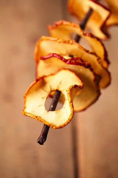 Dried apple slices — Stock Photo, Image