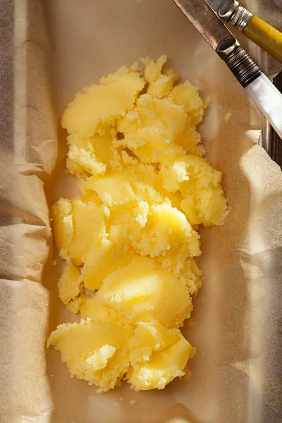 Ghee lub stopionego masła — Zdjęcie stockowe