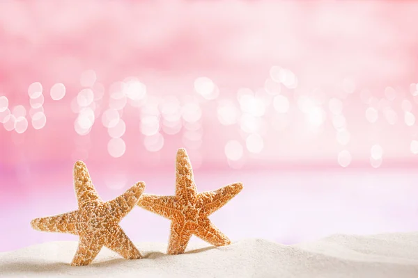 Étoile de mer sur sable blanc — Photo