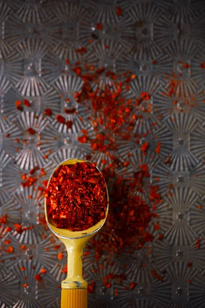 Flocons de piment rouge — Photo