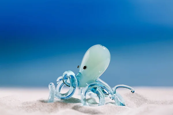 Glass tropical sea octopus — Stock Photo, Image