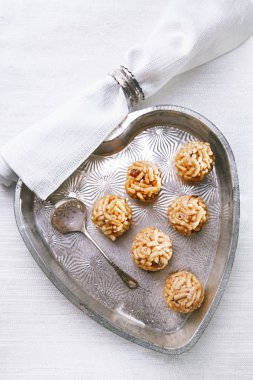 Chak-chak geleneksel Asya tatlı tatlı 