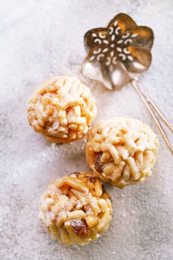 Chak-chak geleneksel Asya tatlı tatlı 