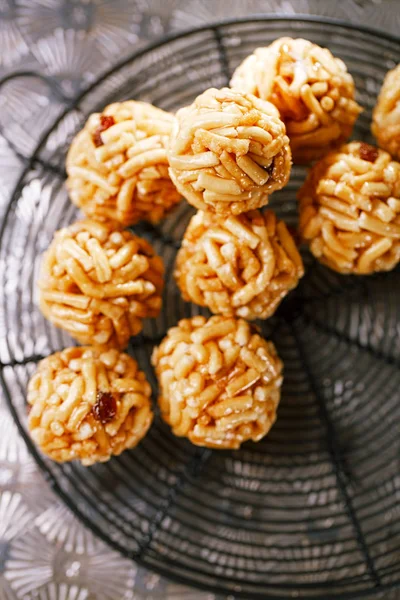 Chak-chak tradicional asiático dulce postre —  Fotos de Stock