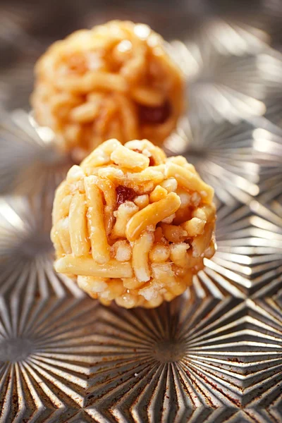 De traditionele Aziatische dessert Chak-chak — Stockfoto