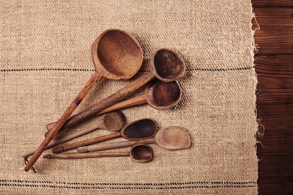 vintage wooden spoons 