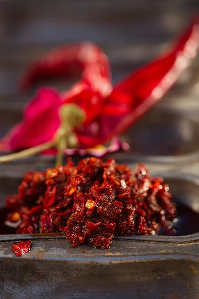 Traditional home-made  rose harissa — Stock Photo, Image