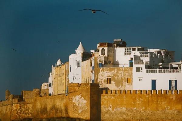 Edifícios Árabes Antigos Estilo Marroquino — Fotografia de Stock