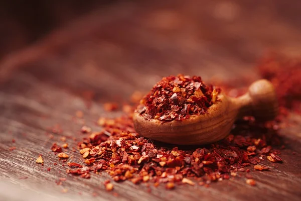 Harissa spice mix - Marokkaans rode hete chilles gemengd — Stockfoto