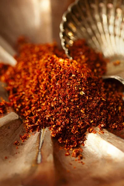 Natural Ground Sun Dried Tomatoes Powder — Stock Photo, Image