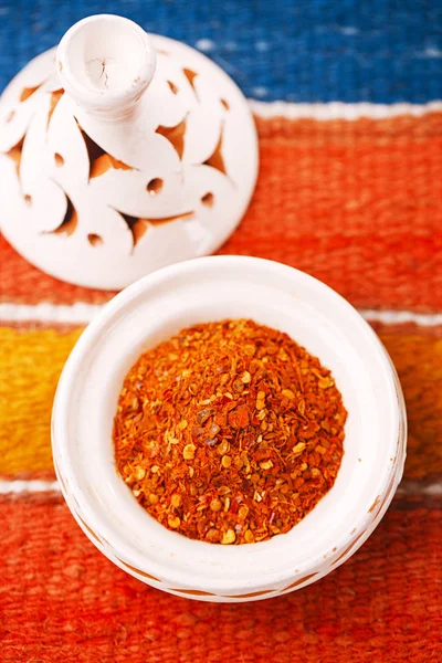 Ras Hanout Kryddblandning Från Marocko Nordafrika Blandning Bästa Kryddorna — Stockfoto
