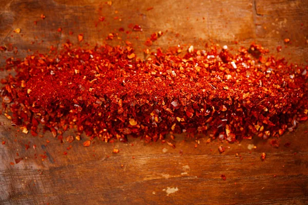 Traditionella Harissa Kryddblandning Morrocan Röd Het Chilles Blandat — Stockfoto