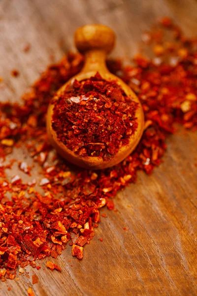 Traditional Harissa Spice Mix Morrocan Red Hot Chilles Mixed — Stock Photo, Image