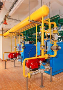 İç gaz Kazan ev ile bir çok endüstriyel kazanları boru