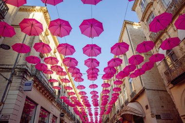 7 Ekim 2019 Montpellier şehri Fransa 'nın güneyinde.