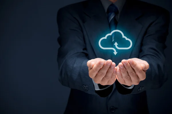 Concetto di cloud computing — Foto Stock