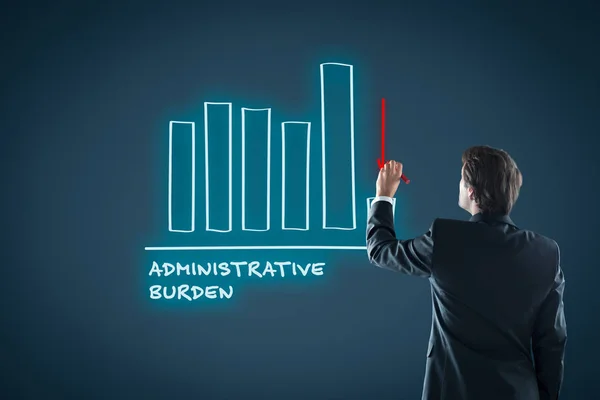 Administrative burden reduction — Stock Photo, Image