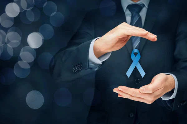 Kesadaran kanker prostat — Stok Foto