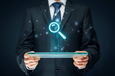 Arama, bulma ve Seo Internet kavramı