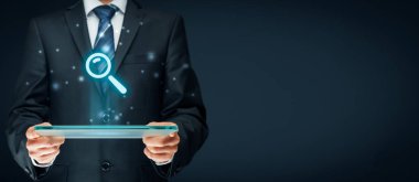 Arama, bulma ve Seo Internet kavramı