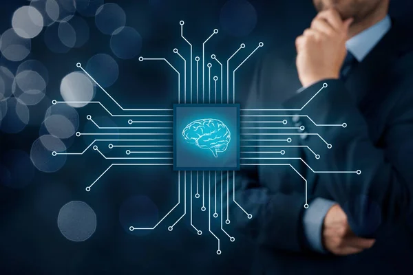 Artificial intelligence (AI)  technologies concept — Stock Photo, Image