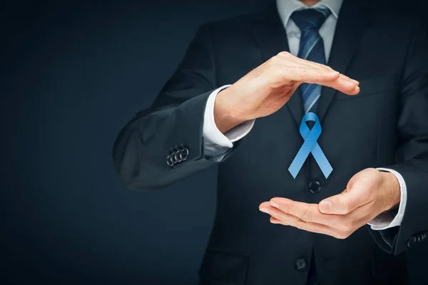 Concept de sensibilisation au cancer de la prostate — Photo