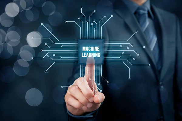 Machine learning concept — Stock Photo, Image