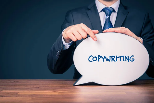 Concetto di copywriting — Foto Stock