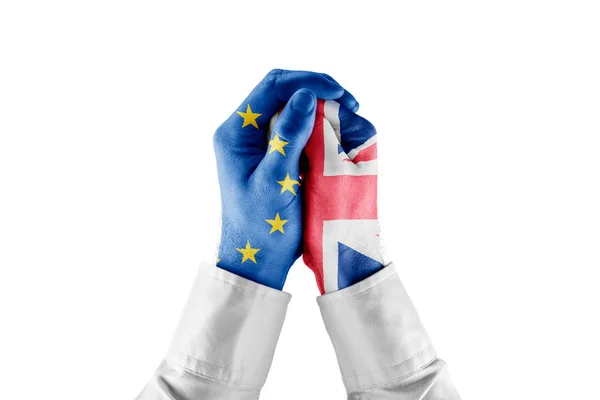 EU begränsar Storbritannien tillväxt — Stockfoto