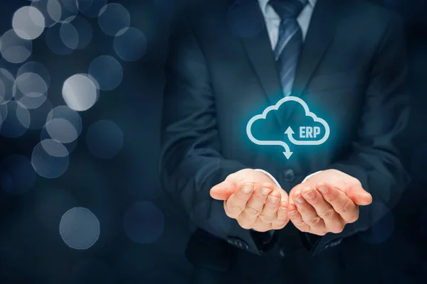 ERP come servizio cloud — Foto Stock