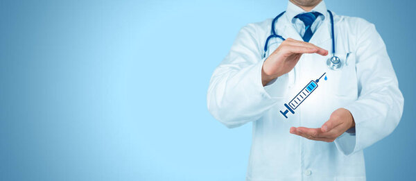 Immunization coverage concept