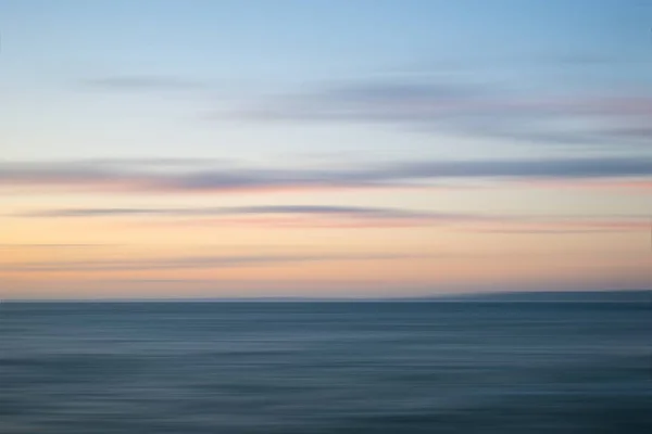 Portla의 아름 다운 긴 노출 활기찬 일몰 풍경 이미지 — 스톡 사진
